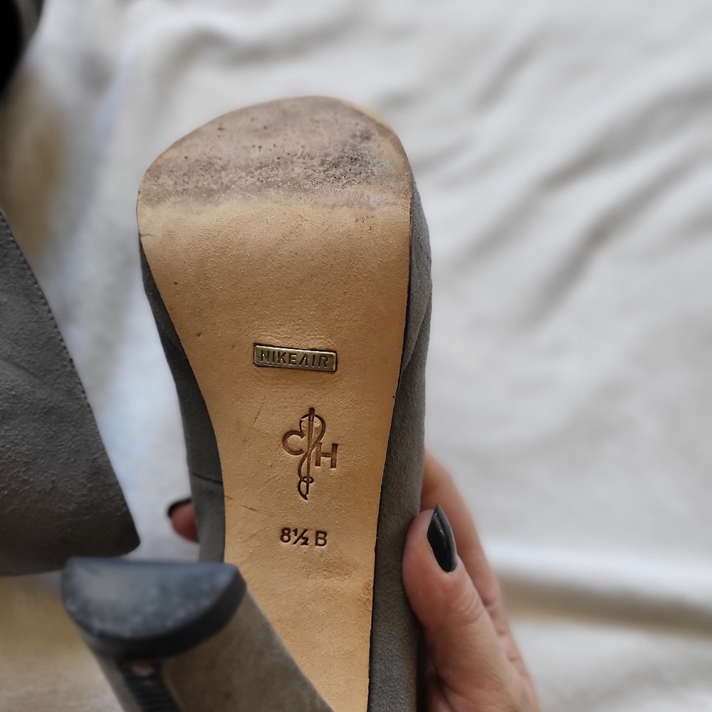 Cole Haan Stephanie Air Pump Ironstone Suede, Women's Shoes, Size 8.5B - Picture 6 of 10